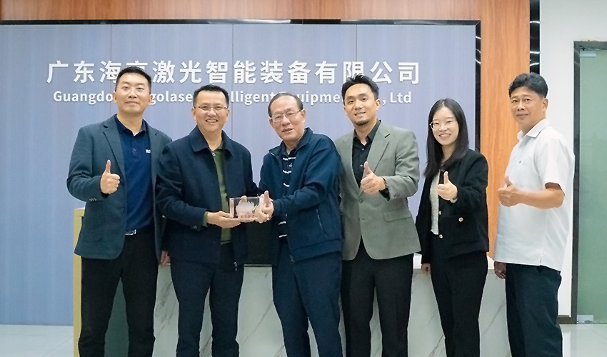 越南客户专程赴华考察，海高智能激光装备获国际认可